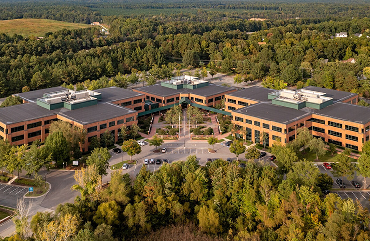 Virginia Department of Social Services Facility at 5600 Cox Road Glen Allen Virginia