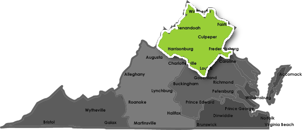 maps of Northern Regional Offices